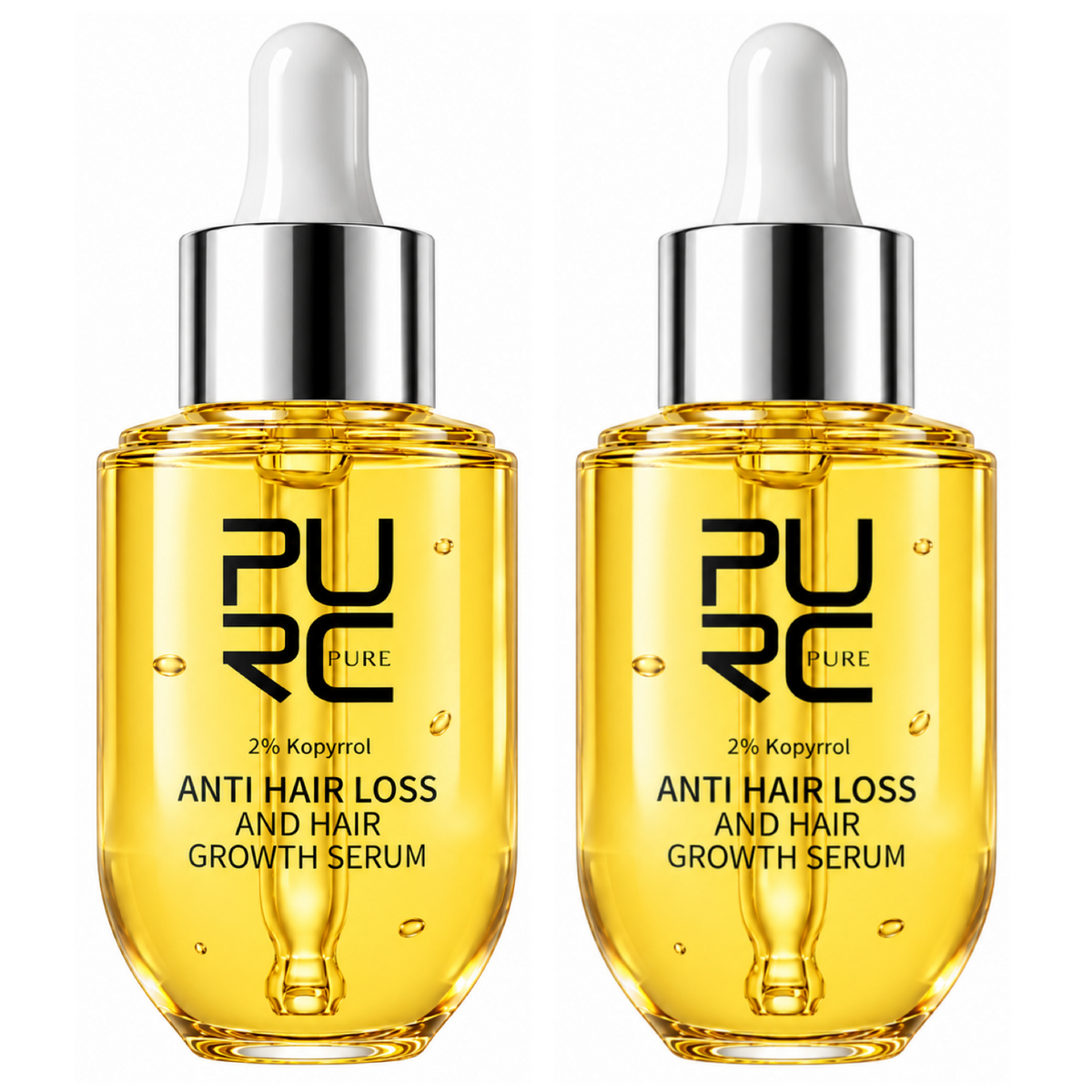 Purc Anti Hair Loss Hair Growth Serum 50ml (2pc)