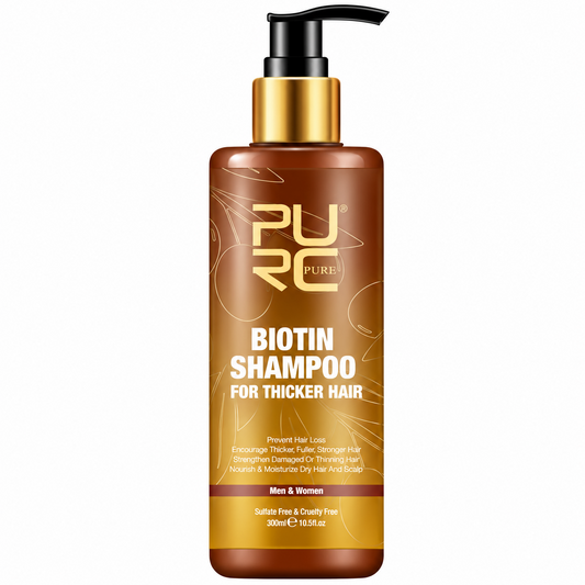Purc Biotin Shampoo For Thicker Hair 300ml