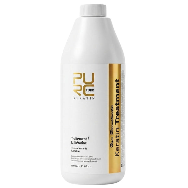 Purc Brazilian Keratin Treatment Wavy Hair 1000ml Formaldehyde Free