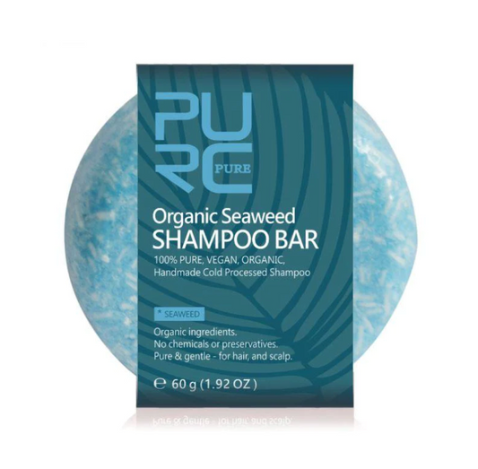 Purc Organic Seaweed Shampoo Bar For Hydration 60g