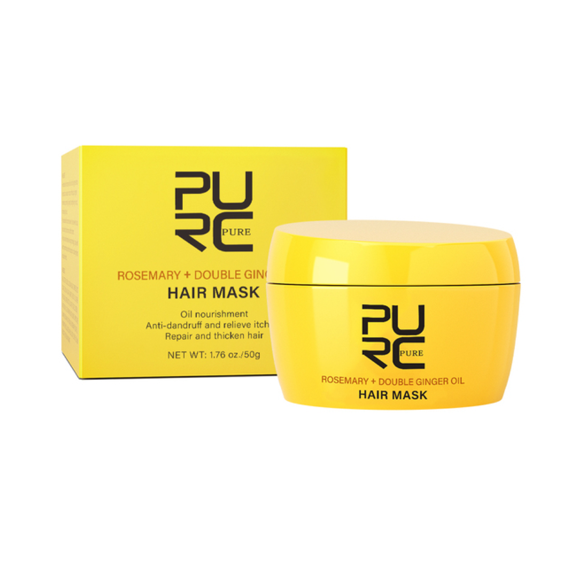 Purc Rosemary Double Ginger Oil Hair Mask 50g