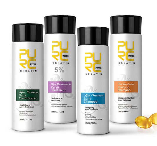 Purc Brazilian Keratin Treatment 100ml Kit Formula 5%