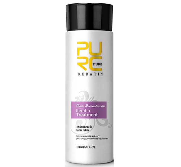 Purc Brazilian Keratin Treatment Wavy Hair 100ml Formaldehyde Free