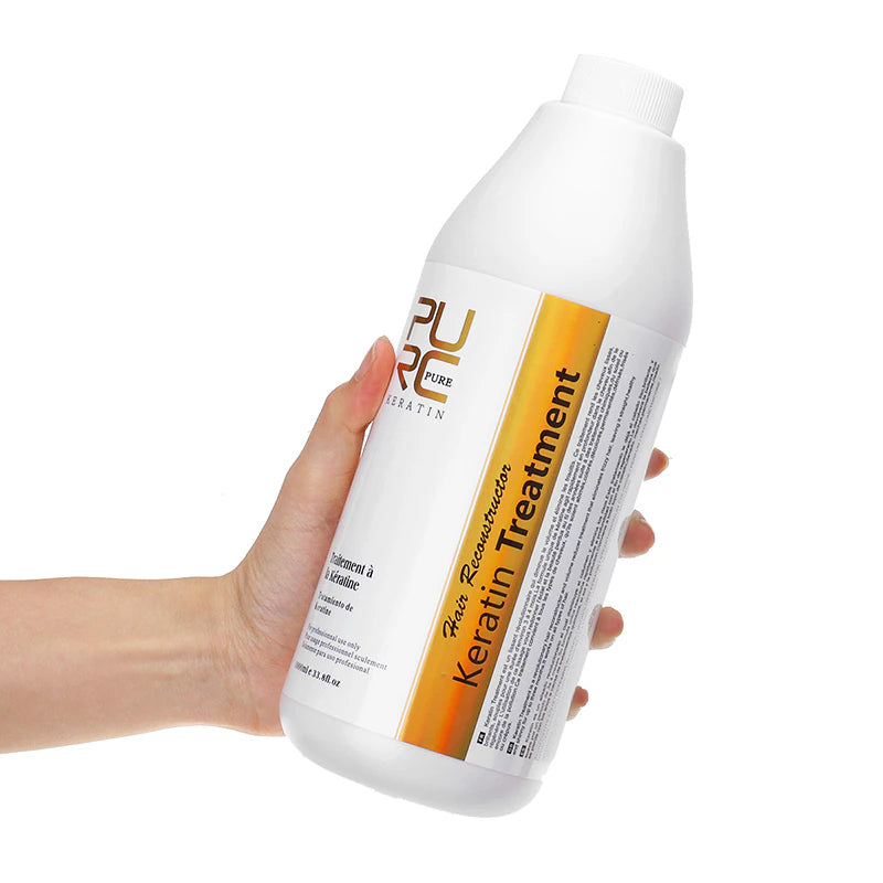 Purc Brazilian Smoothing Keratin Treatment Very Resistant Hair 1000ml Formula 12%