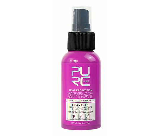 Purc Heat Protection Spray Essential Oil Leave In 75ml