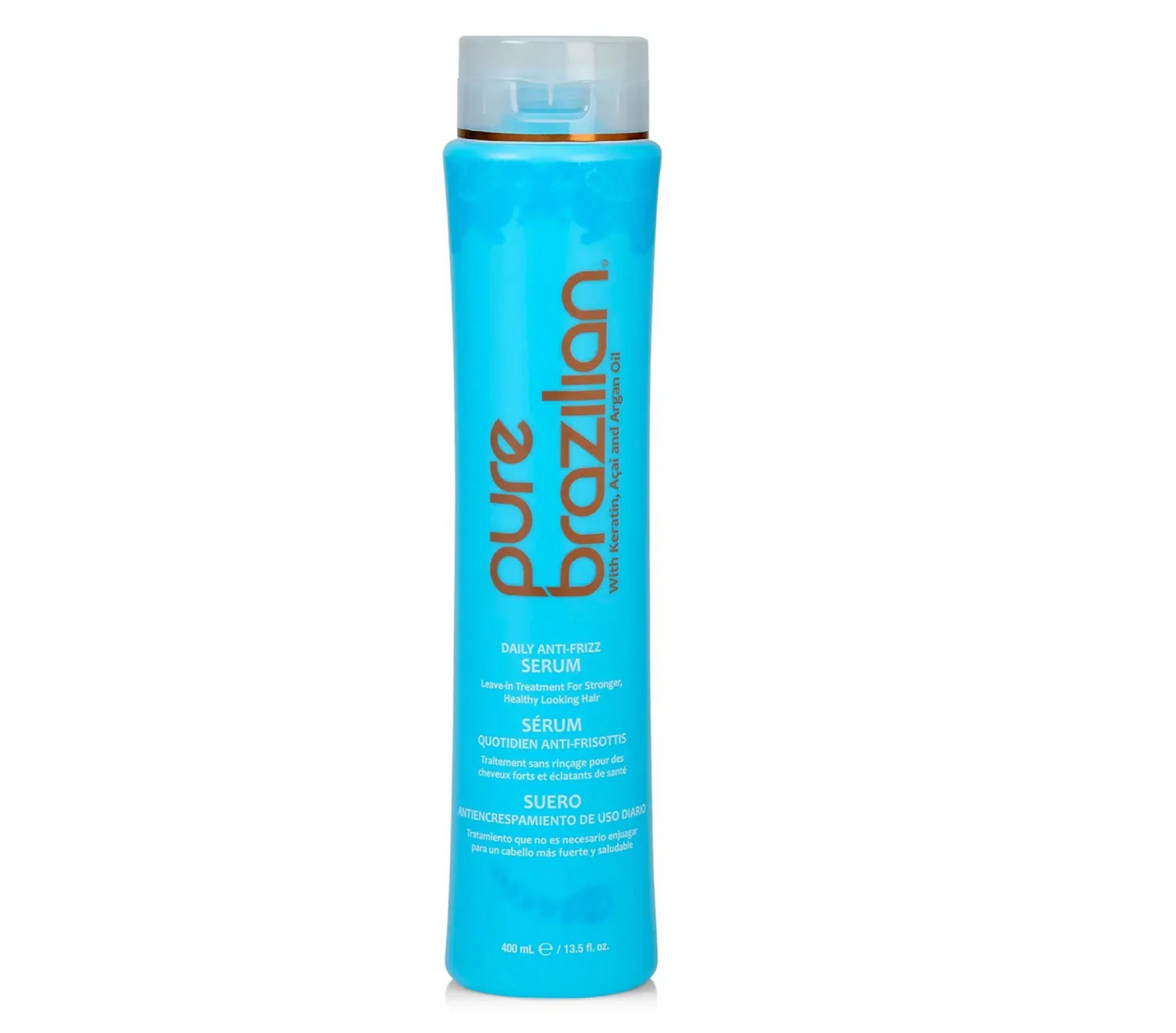Pure Brazilian Anti-Frizz Keratin Daily Leave-In Serum 400ml