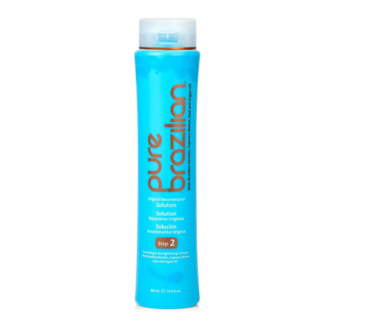 Pure Brazilian Step 2 Original Keratin Reconstructor Solution 400ml