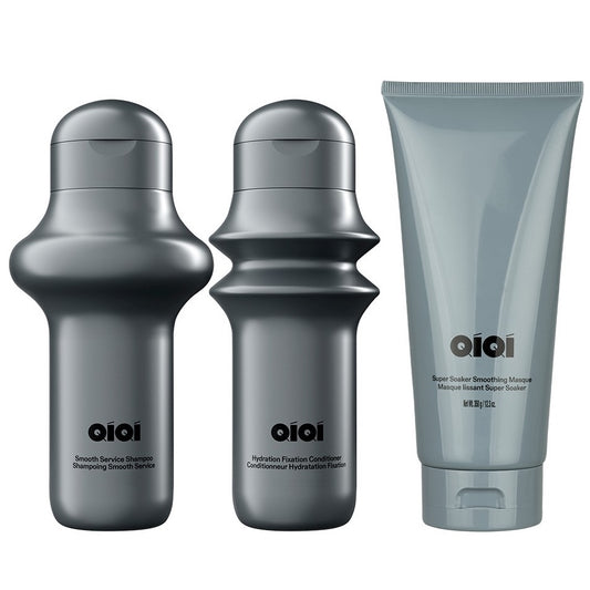 Qiqi Smooth Service Shampoo and Conditioner 75ml + Masque Travel Kit (3pc)