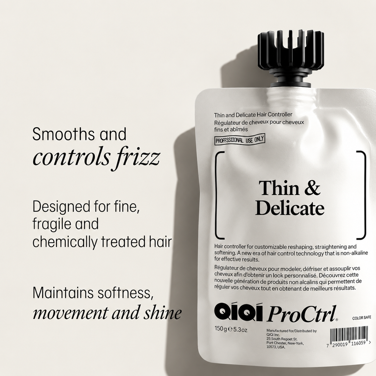 Qiqi Vega Permanent Straightening Thin & Damaged Delicate 150g