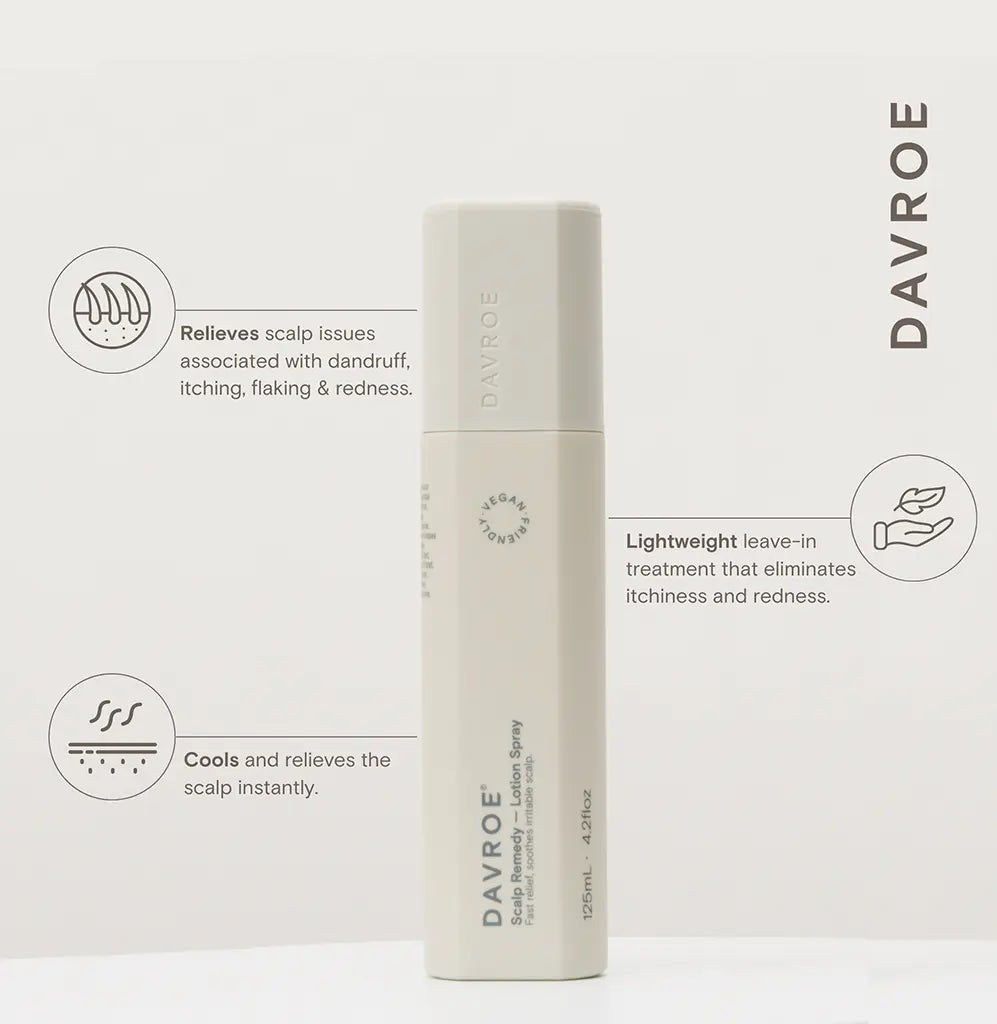 Davroe Scalp Remedy Shampoo and Conditioner 325ml + Scalp Lotion Spray (3pc)