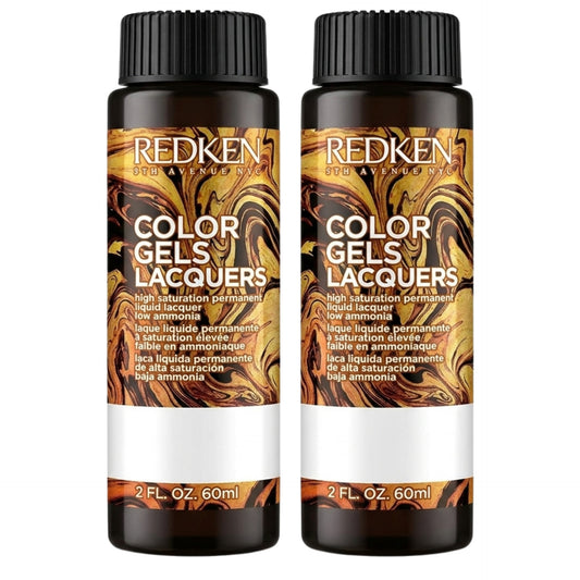 Redken Color Gels Lacquers Permanent Liquid Hair Colour 60ml Duo