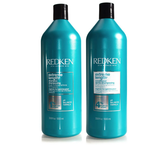 Redken Extreme Length Hair Growth Shampoo and Conditioner 1000ml