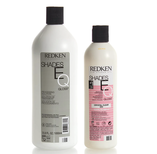 Redken Shades EQ Crystal Clear and Procession Solution Duo