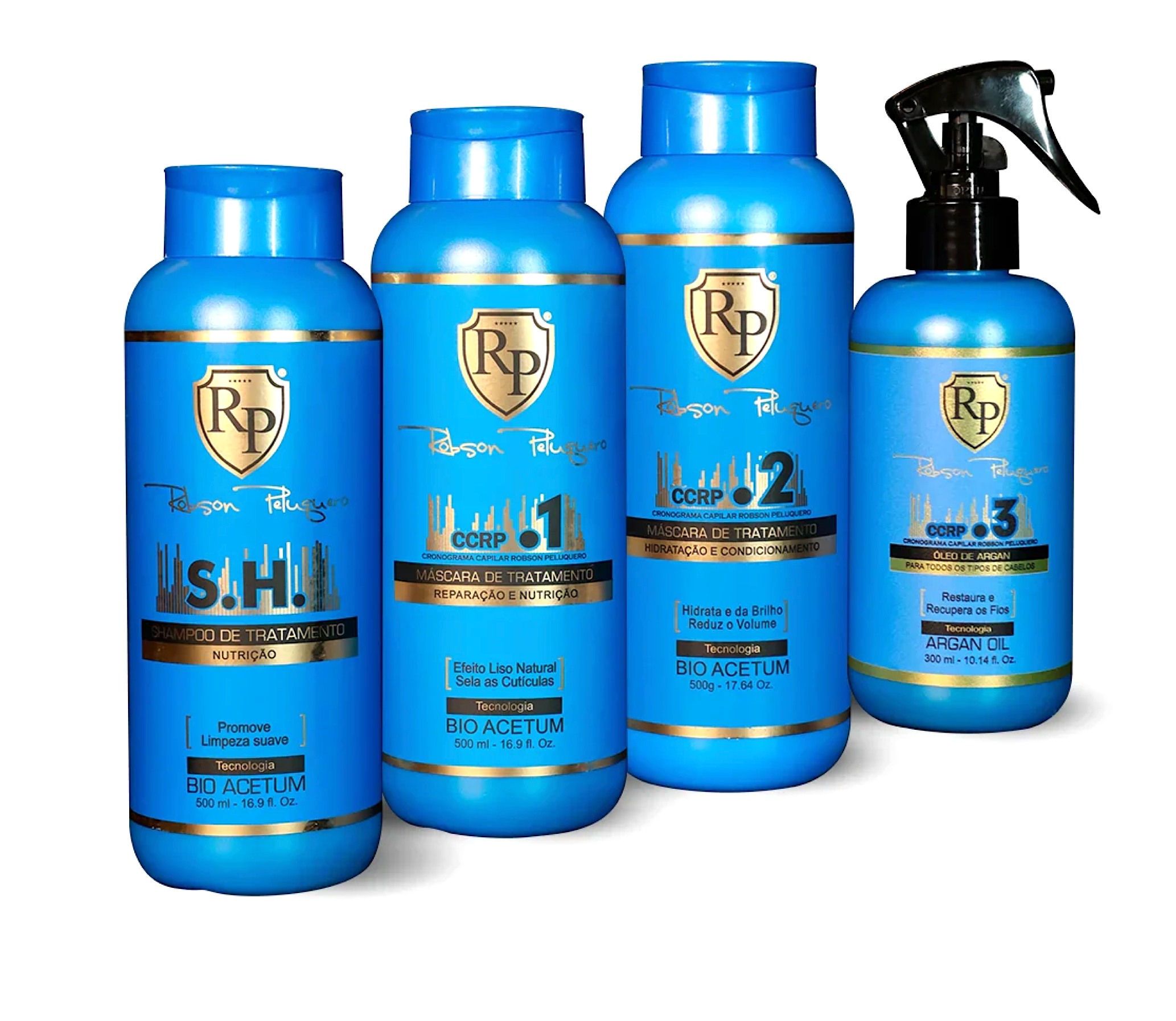 Robson Peluquero CCRP 4 Steps Professional Hair Reconstruction (4pc ...