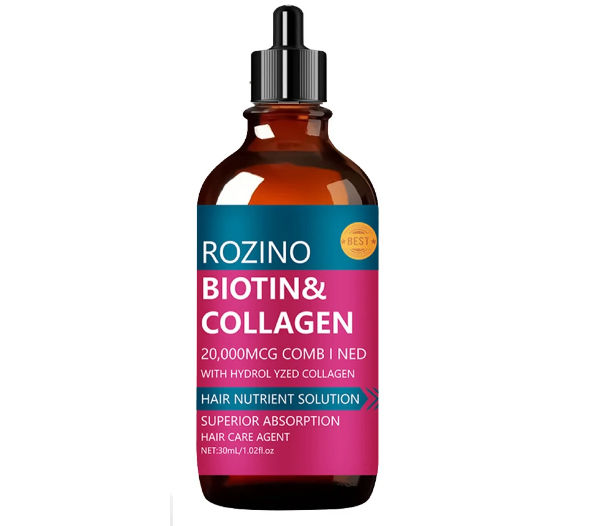 Rozino Biotin & Collagen Hair Nutrient Solution Oil 30ml