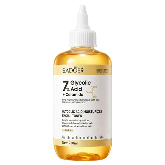 Sadoer Glycolic Acid 7% With Ceramide Facial Toning Solution 230ml