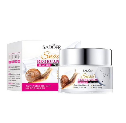 Sadoer Snail Reorganize Collagen Face Cream 50g
