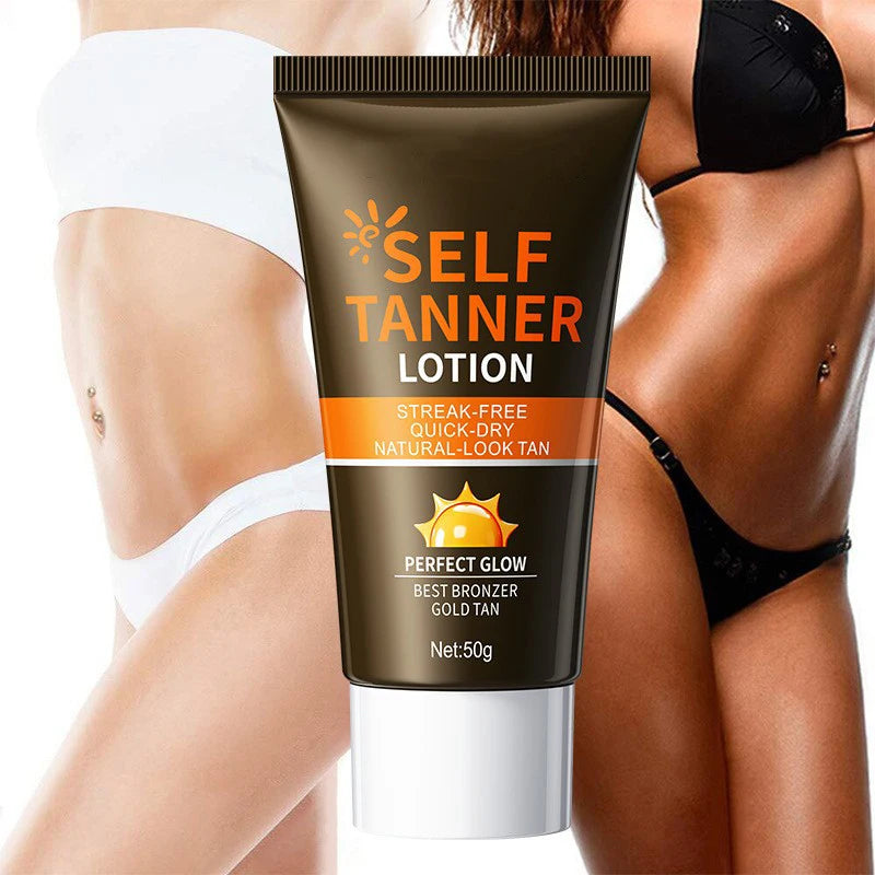 Sadoer Self Tanner Lotion Perfect Glow Natural Look Tan 50g