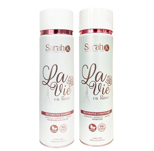 Sarah K La Vie En Rose Restorative Shampoo and Conditioner 250ml