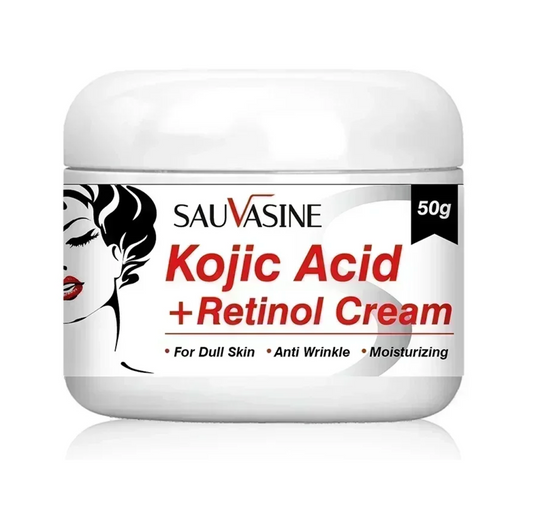 Sauvasine Super Bright Kojic Acid Retinol Cream 50g