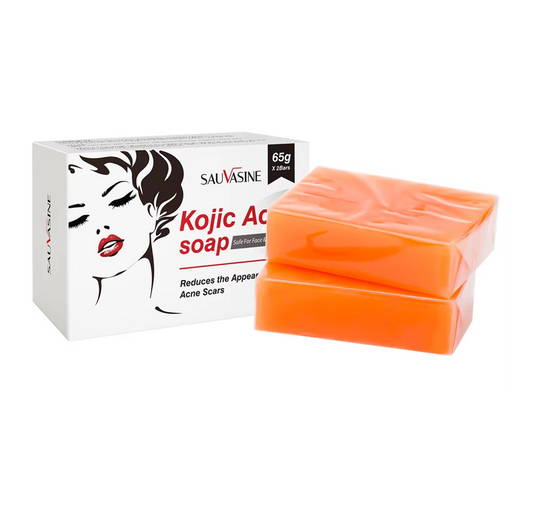 Sauvasine Kojic Acid Soap 65g (2pc) 