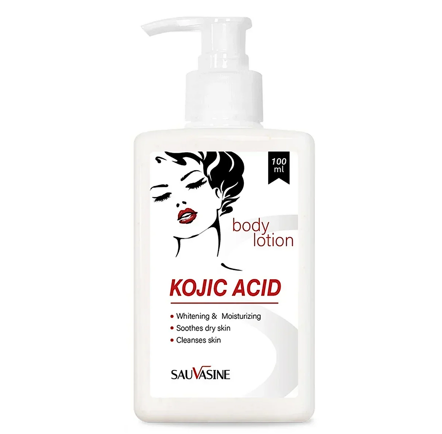 Sauvasine Kojic Whitening Body Lotion 100ml