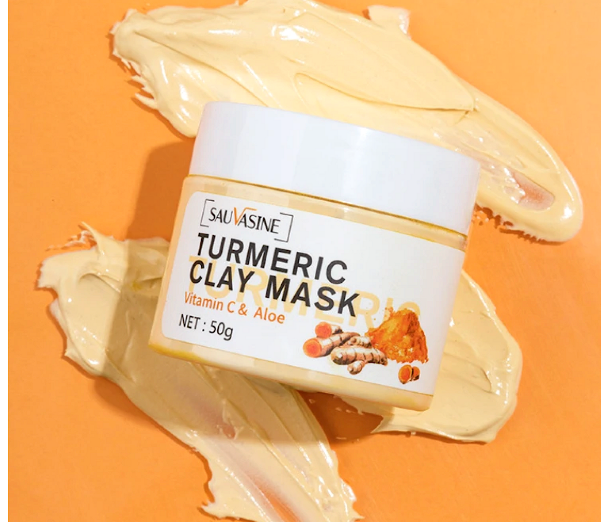 Sauvasine Turmeric Clay Mask 50g