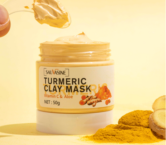 Sauvasine Turmeric Cream, Serum, Oil, Mask and Cleanser Pack (5pc)