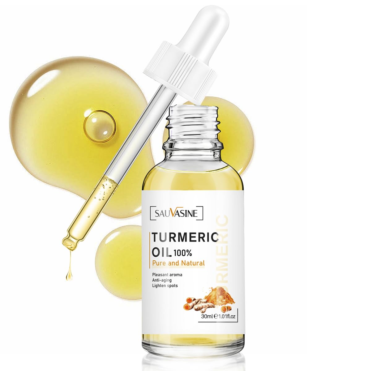 Sauvasine Turmeric Oil 100% Pure and Natural 30ml