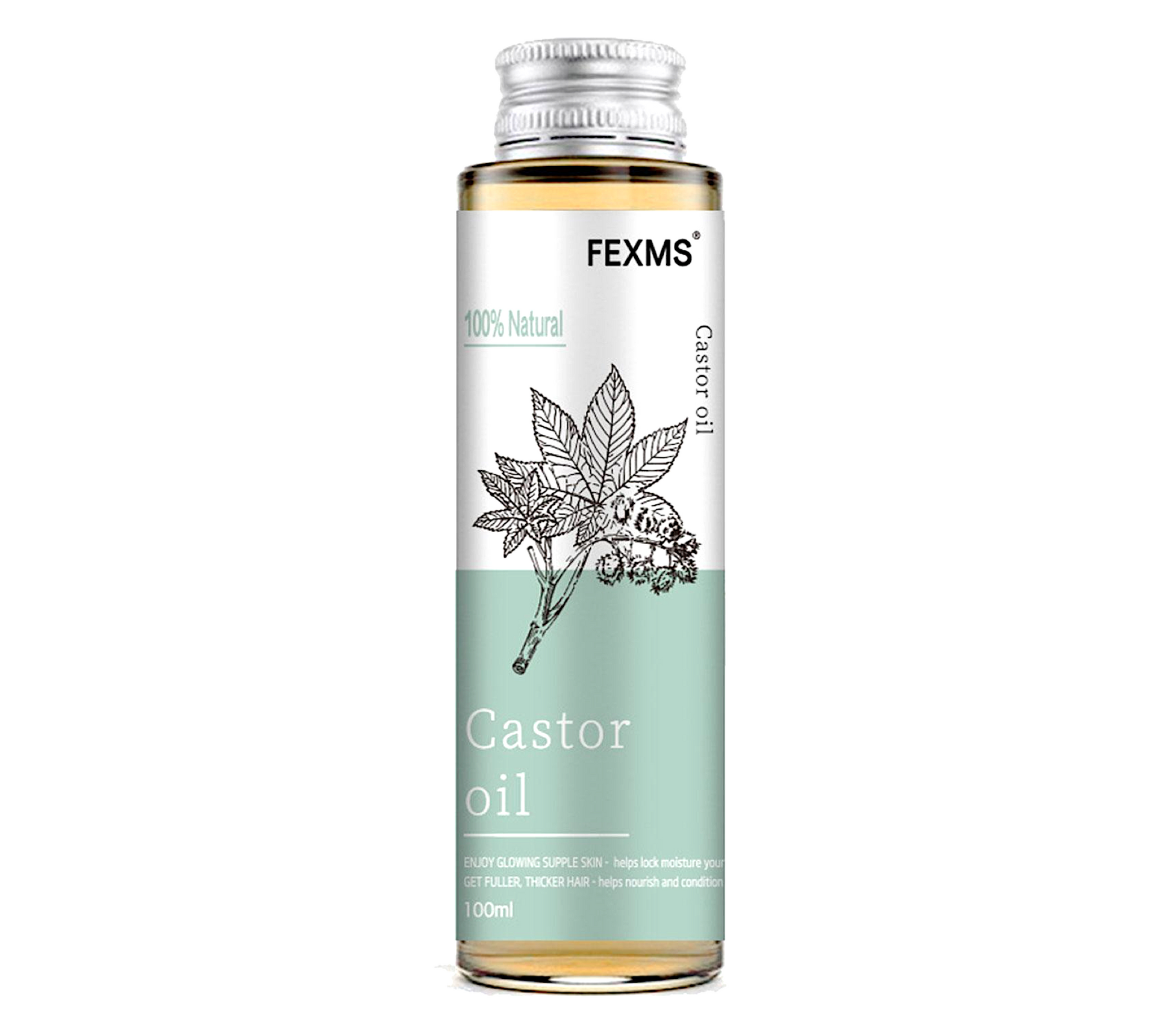 Fexms Organic Castor Oil Hair Serum 100ml
