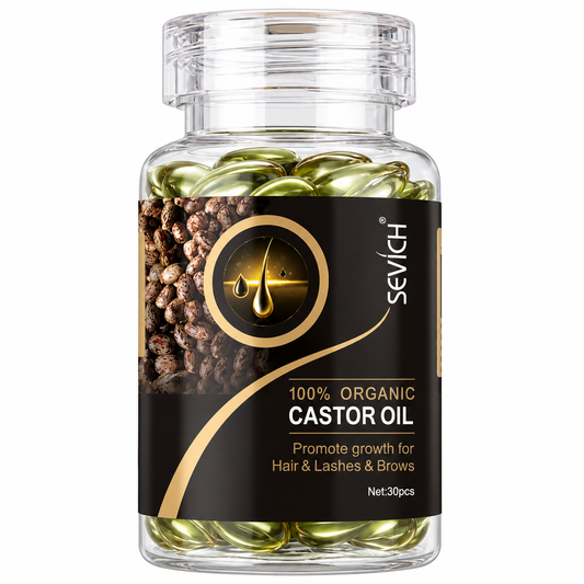 Sevich 100% Organic Castor Oil Hair Growth Capsule 30pcs
