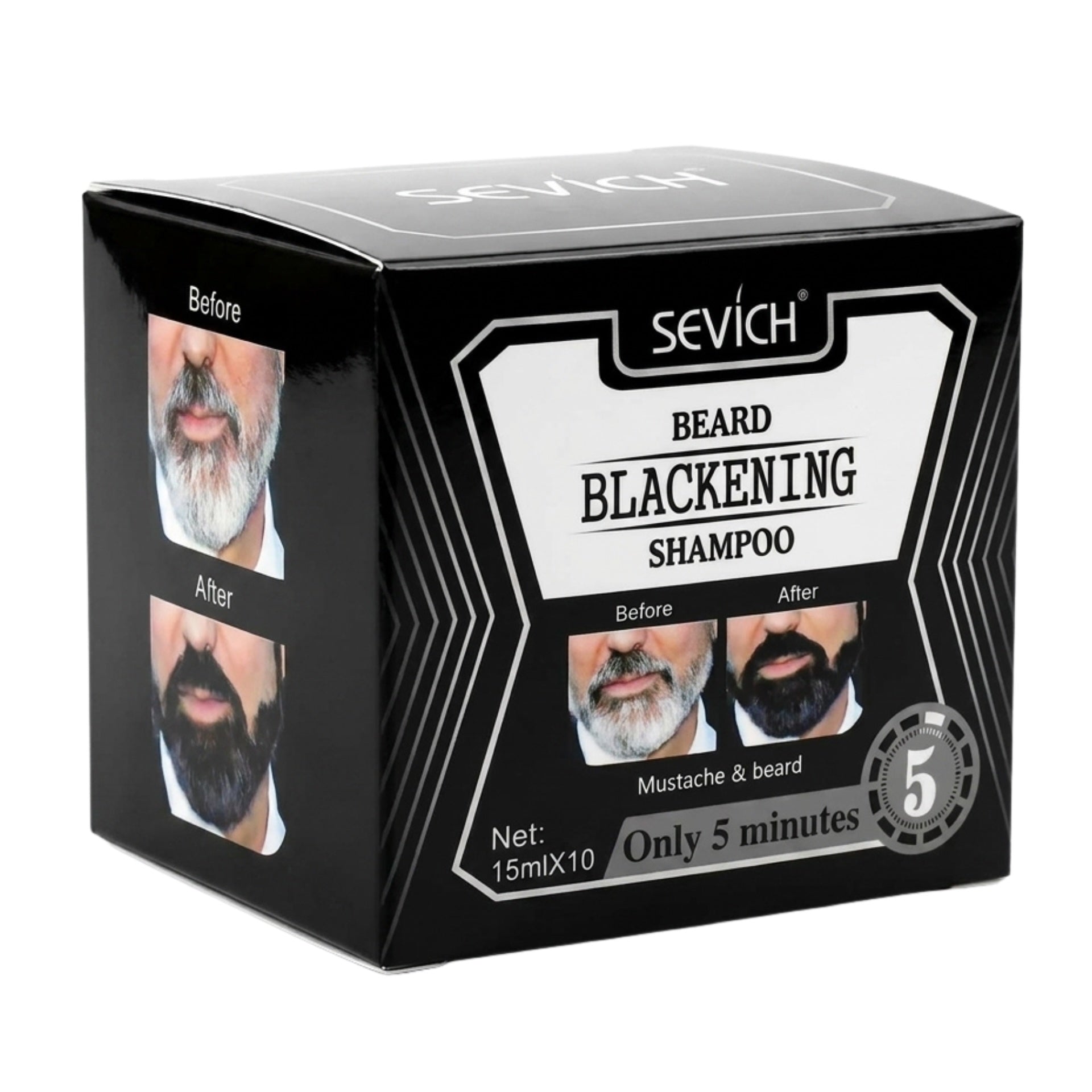 Sevich Beard Blackening Shampoo 15ml x 10
