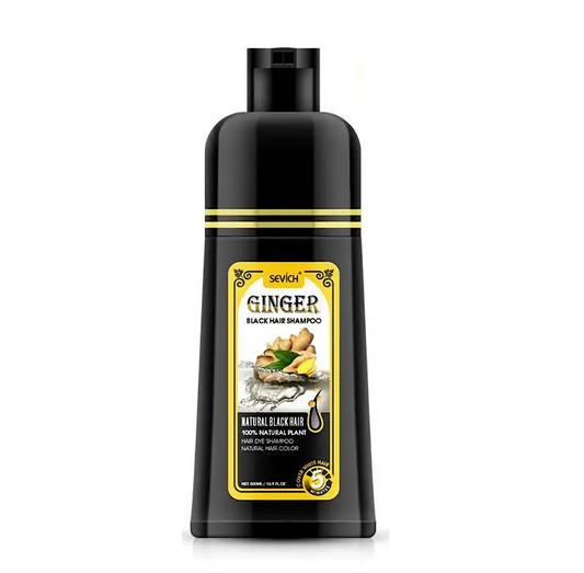 Sevich Ginger Black Hair Dye Shampoo 500ml
