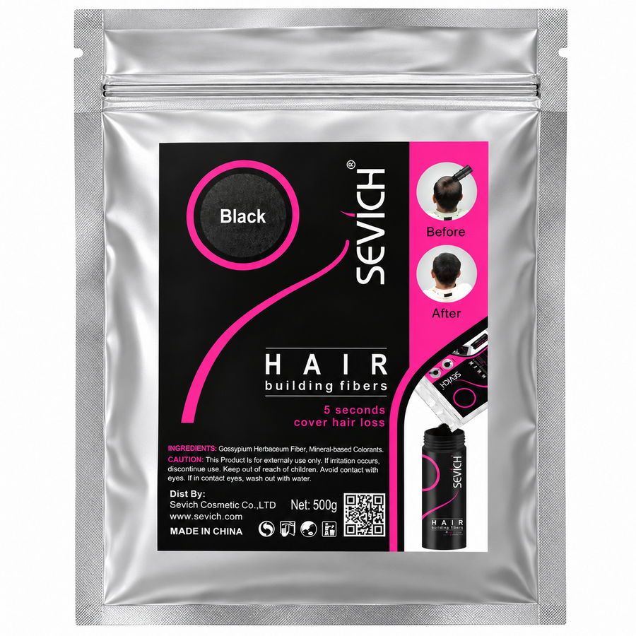 Sevich Hair Building Fibers 500g Bulk