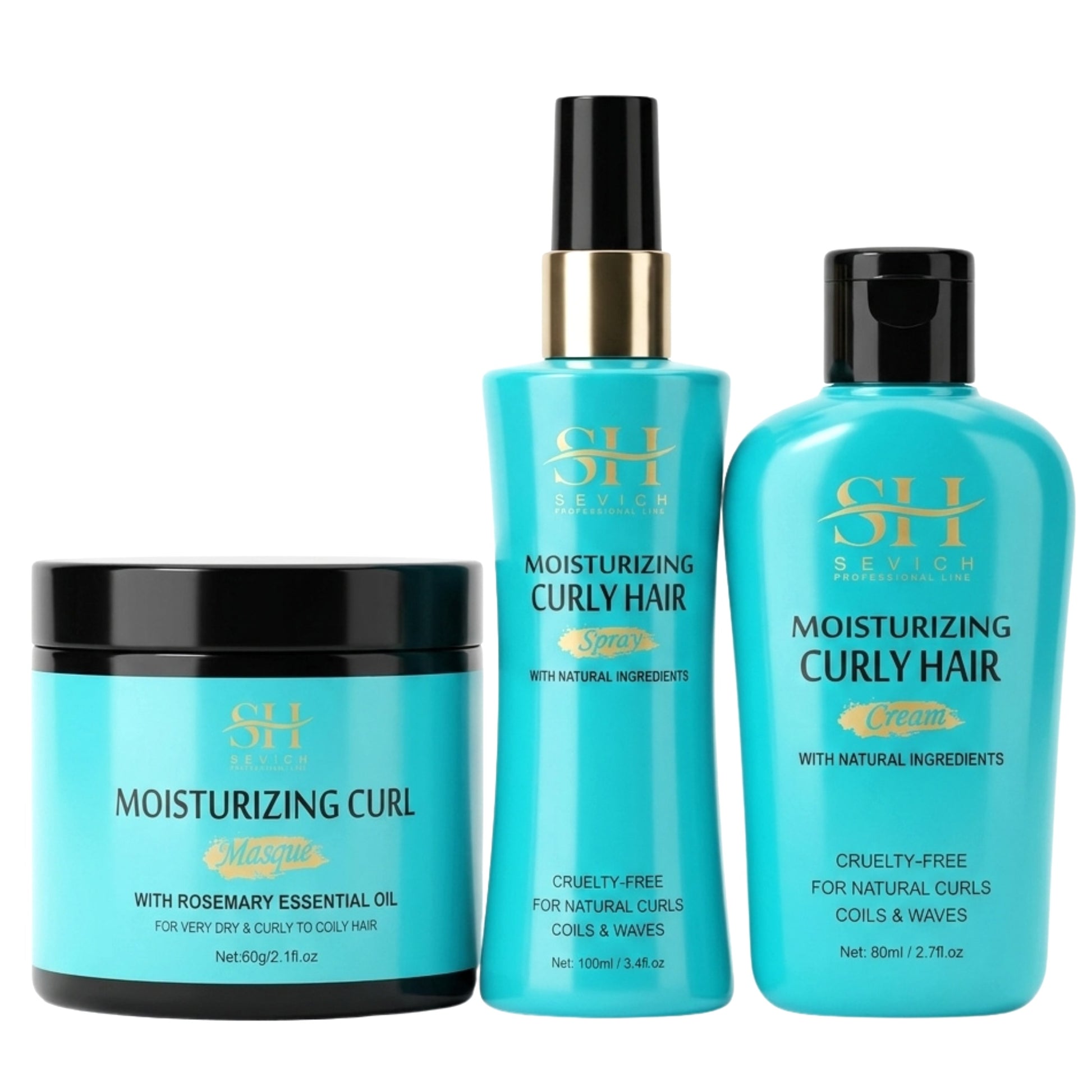 Sevich Moisturizing Curly Hair Trio