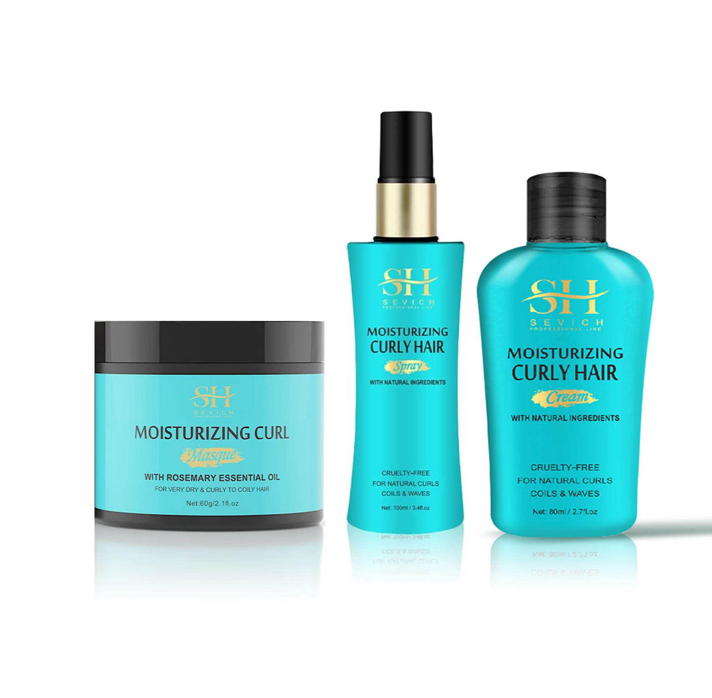 Sevich Moisturizing Curly Hair Trio