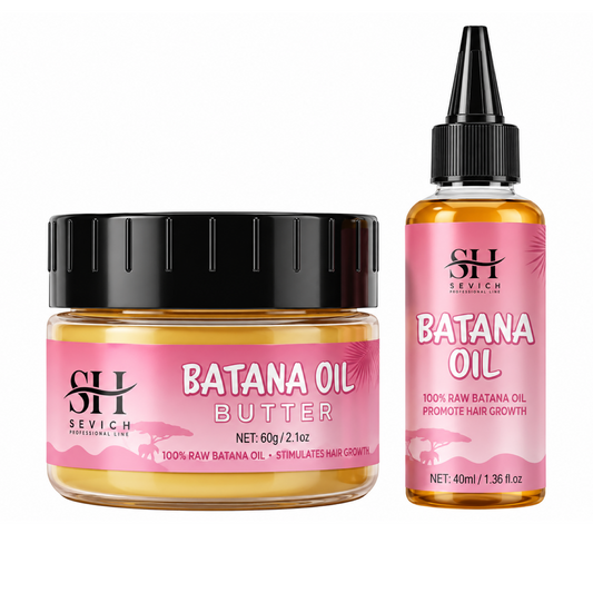 Sevich 100% Batana Hair Growth Hair Oil and Butter Duo