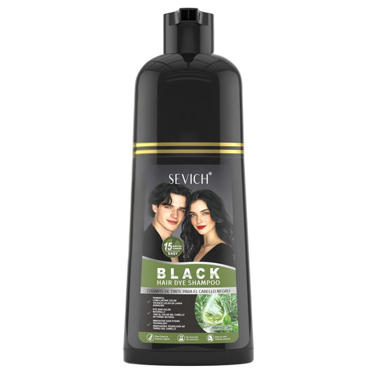 Sevich Black At Home Hair Dye Color Shampoo 500ml