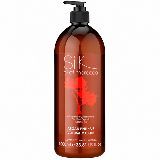 Silk Oil of Morocco Argan Fine Hair Volume Masque 1000ml