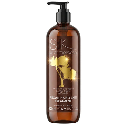 Silk Oil of Morocco Argan Hair & Skin Treatment 500ml