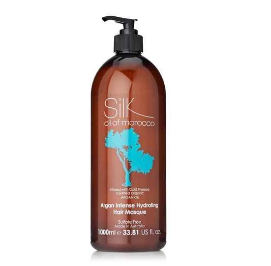 Silk Oil of Morocco Argan Intense Hydrating Hair Masque 1000ml