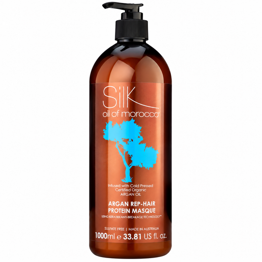 Silk Oil of Morocco Argan Rep Hair Protein Masque 1000ml