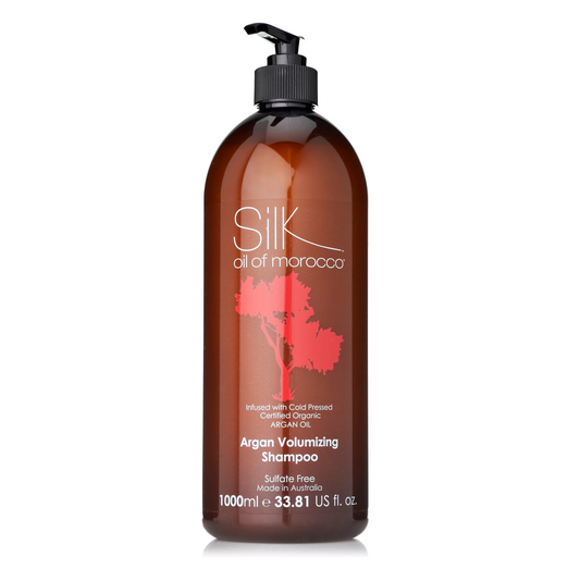 Silk Oil of Morocco Argan Volumizing Shampoo 1000ml
