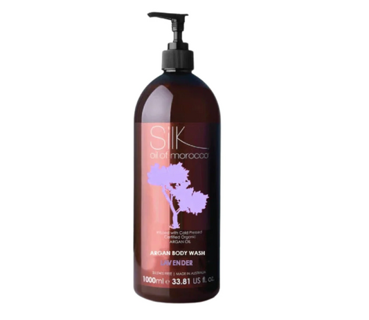 Silk Oil of Morocco Lavender Argan Body Wash 1000ml