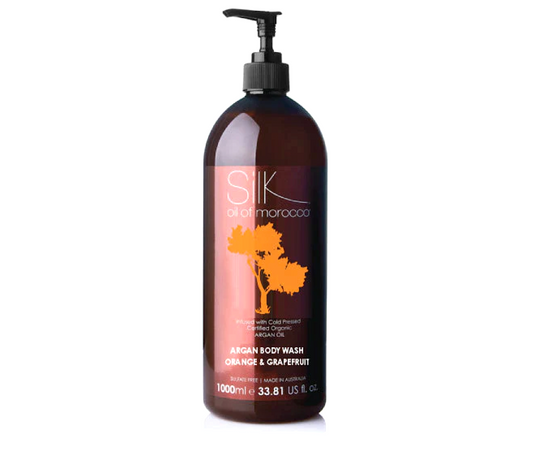 Silk Oil of Morocco Orange and Grapefruit Argan Body Wash 1000ml