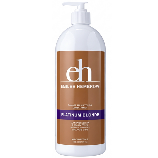 Silk Oil of Morocco Platinum Blonde Purple Toning Conditioner 1000ml
