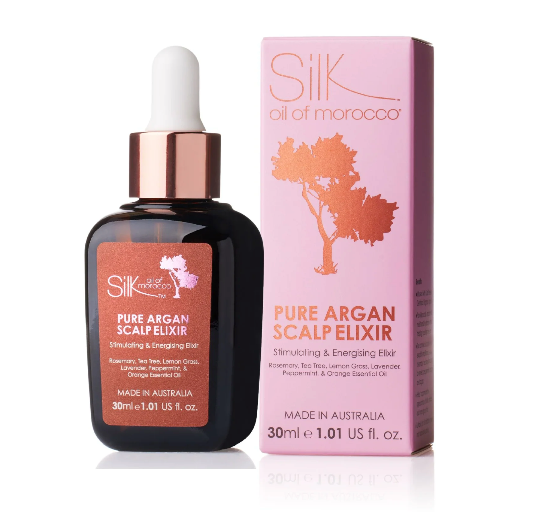 Silk Oil of Morocco Pure Argan Scalp Elixir With Rosemary 30ml