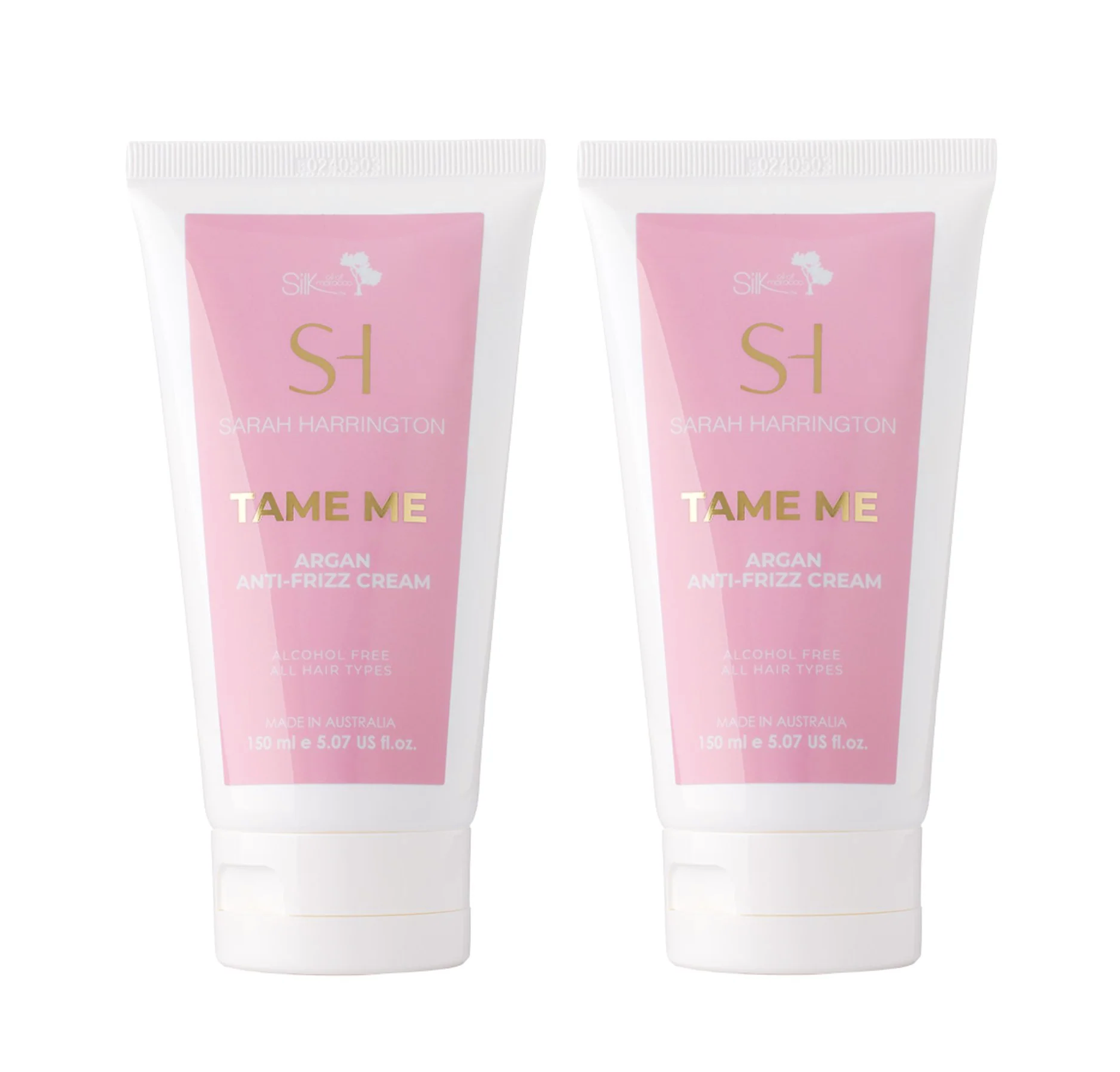 Silk Oil of Morocco Tame Me Argan Anti Frizz Cream 150ml (2pc)