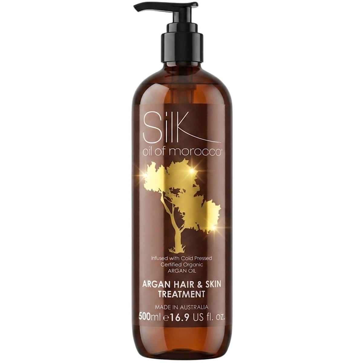Silk Oil of Morocco Argan Oil Hair & Skin Treatment 500ml