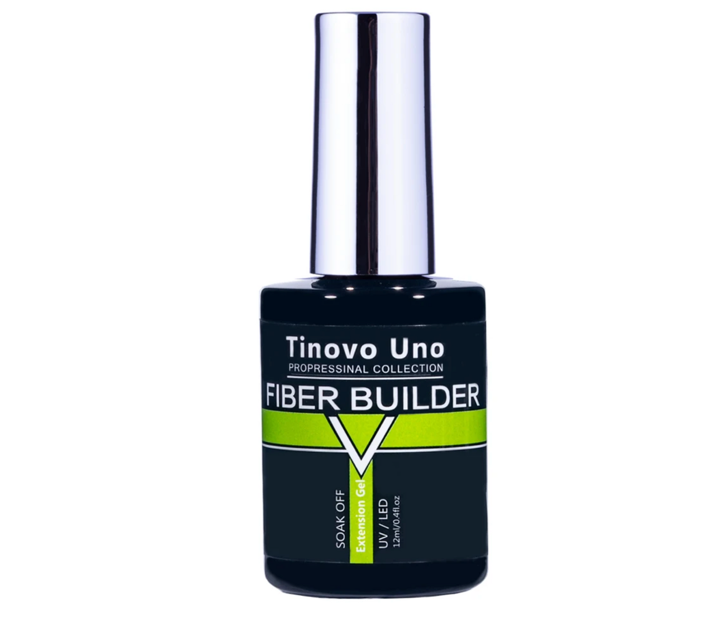 Tinovo Professional Nail Fiber Builder Extension Gel Clear 12ml